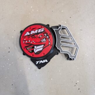 AM6 "CROC" 3D Ignition cover - Red
