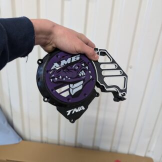 AM6 "CROC" 3D Ignition cover - Purple